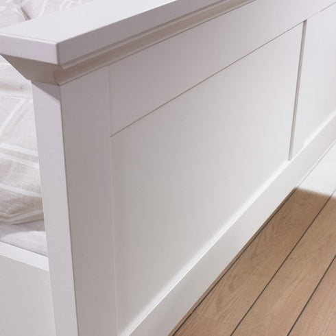 Paris King Bed (160 x 200) in White